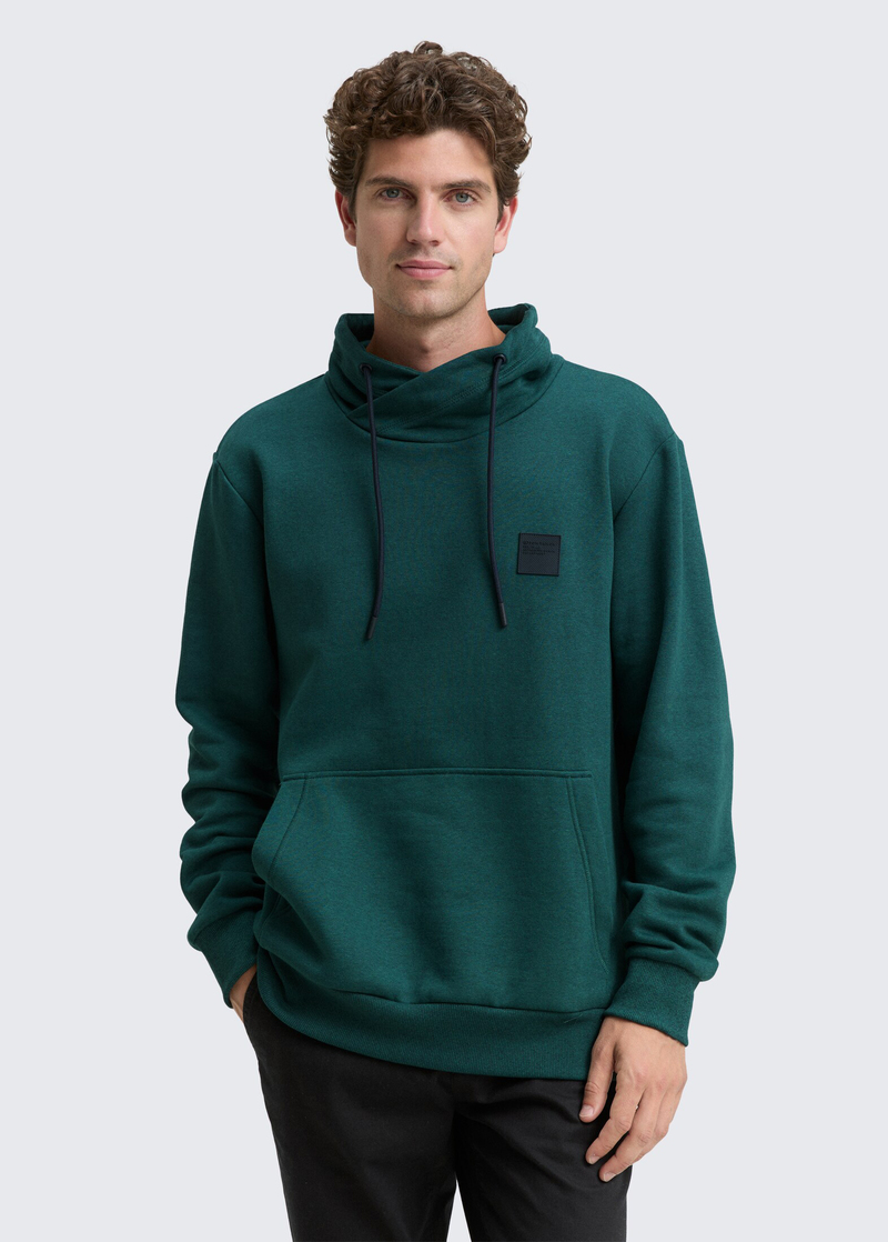 Meska Bluza Zielona Bluza Z Kapturem Tom Tailor - 1047805-38872