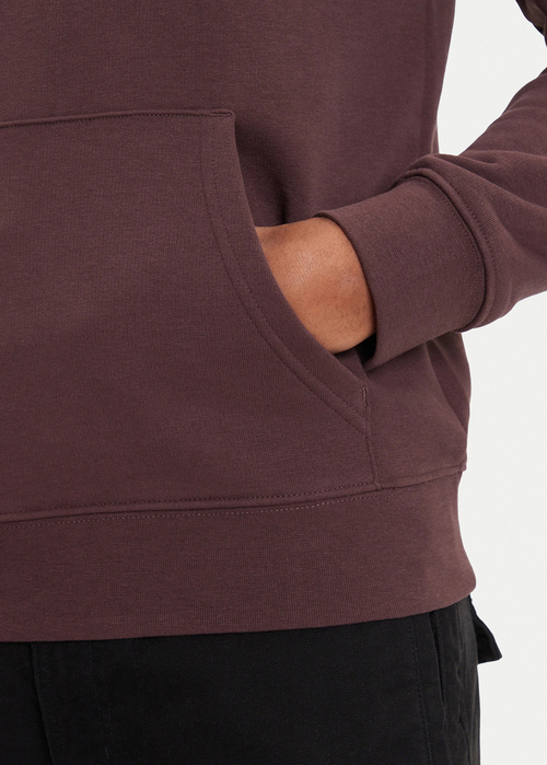 Meska Bluza Wrangler Sign Off Hoodie Mahogany - 112371459