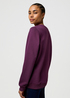 Bluza Damska Wrangler Regular Sweat Italian Plum - 112370774