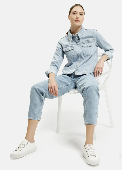 Jasnoniebieskie dżinsy 7/8 Cross Jeans®