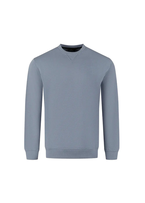 Meska Bluza Cross Jeans Sweatshirt Indigo 005 - 25507-005