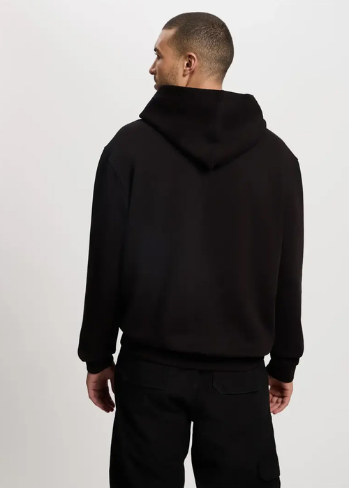 Meska Bluza Cross Jeans Hoodie Sweatshirt Black 020 - 25508-020