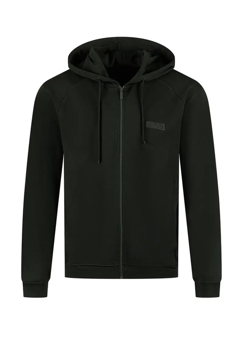 Meska Bluza Cross Jeans Sweatshirt Hoodie Dark Green 387 - 25510-387