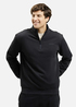 Meski Sweter Cross Jeans Halfzip Sweatshirt Dark Navy 310 - 25511-310