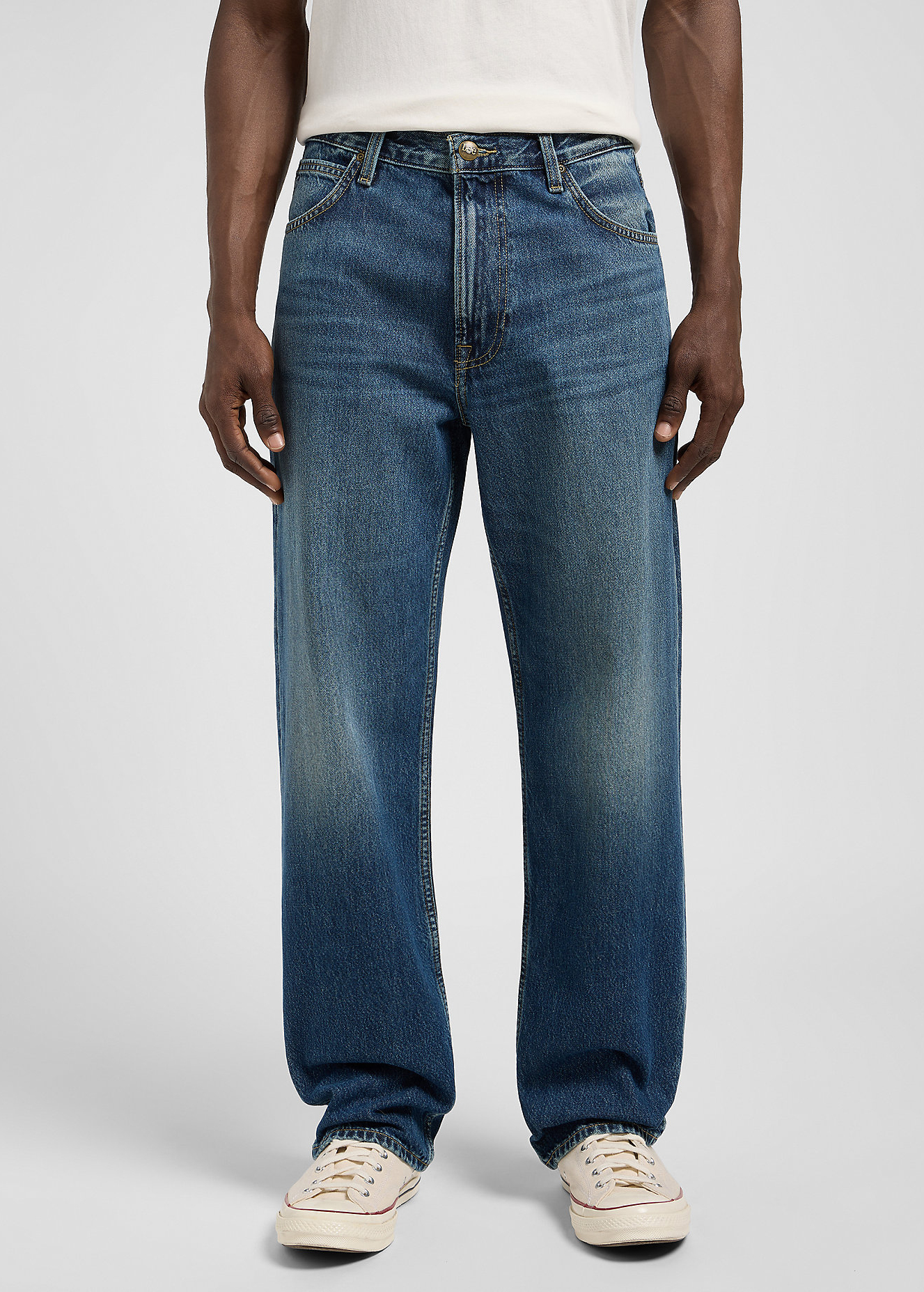 Meskie Spodnie Dzinsowe Lee Asher Myron - 112371299