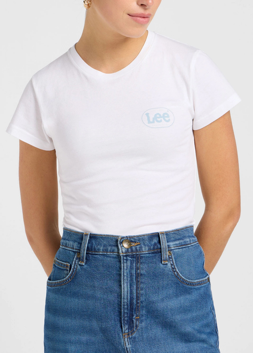 Lee Slim Tee - Bright White 112371877 