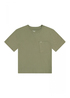 Damski T Shirt Lee Short Sleeve Pocket Tee - 112371883