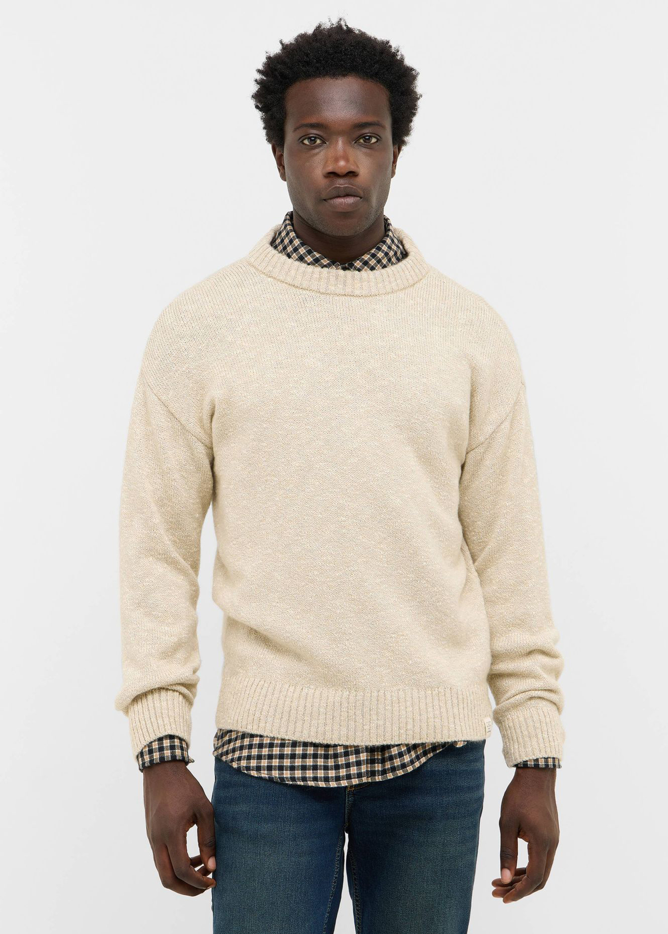 Meska Bluza Mustang Elwood Oatmeal - 1016850-4092