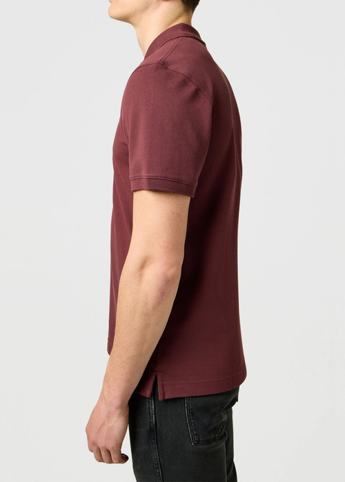 Meska Koszulka Polo Wrangler Polo Shirt Decadent Chocolate - 112371398