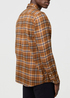 Meska Koszula Materialowe Wrangler One Pocket Shirt Brown Black Check - 112371404