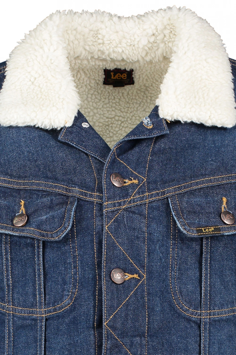 Damska Kurtka Dzinsowa Lee Sherpa Rider Jacket Shes A Ten - 112370871