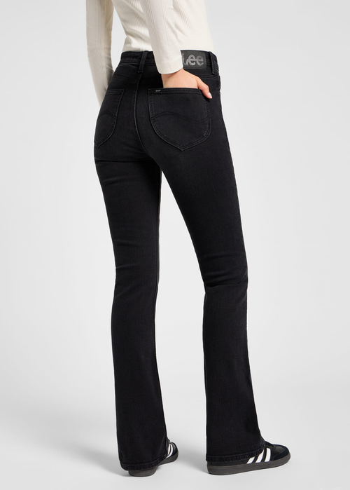 Damskie Spodnie Dzinsowe Lee Breese Boot Natural Power - 112357836