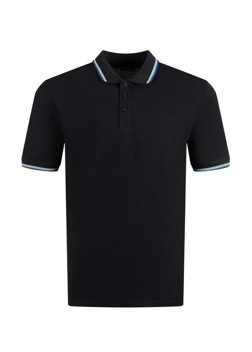 Granatowa Koszulka Polo Cross Jeans 16143-310