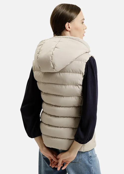 Damski Bezrekawnik Bezowy Bezrekawnik Cross Jeans - 90036-009