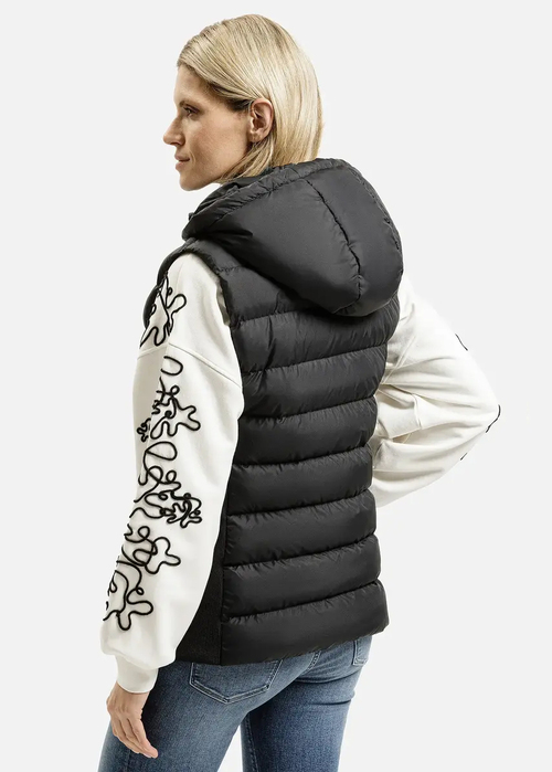 Damski Bezrkawnik Czarny Damski Bezrkawnik Cross Jeans - 90036-020