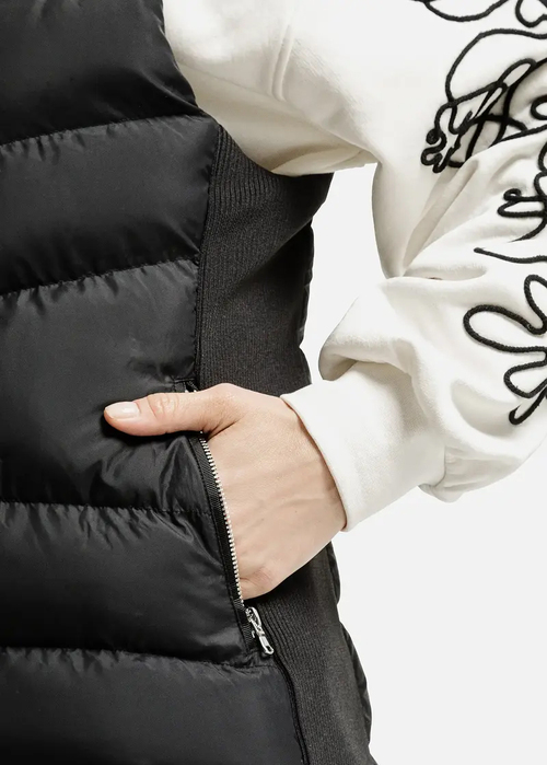 Damski Bezrkawnik Czarny Damski Bezrkawnik Cross Jeans - 90036-020