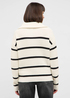 Damski Sweter Mustang Madera Henley Stripe - 1016779-12792