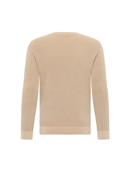 Meski Sweter Mustang Elliot Oatmeal - 1016849-4092