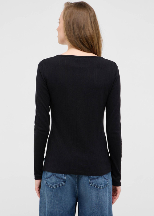 Koszulka Z Dlugim Rekawem Mustang Hope Black Beauty - 1016760-4185