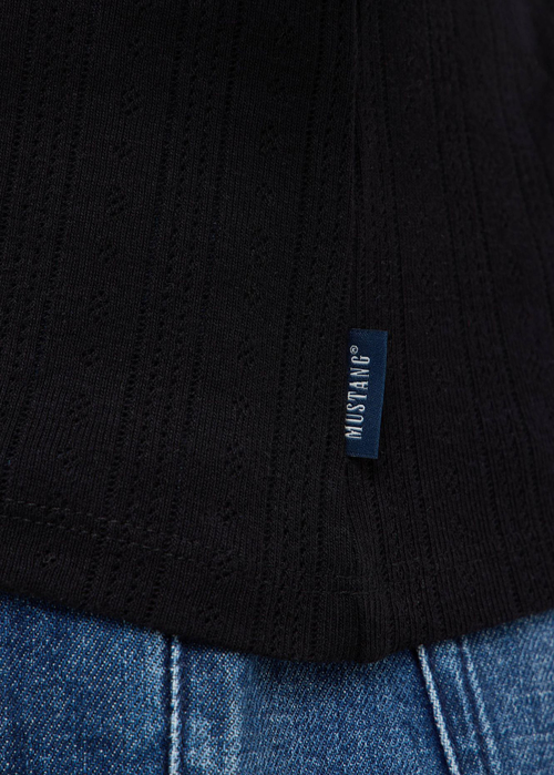 Koszulka Z Dlugim Rekawem Mustang Hope Black Beauty - 1016760-4185