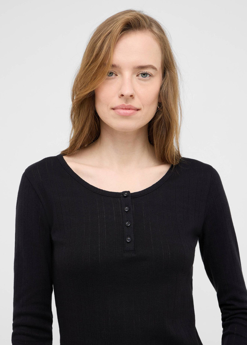 Koszulka Z Dlugim Rekawem Mustang Hope Black Beauty - 1016760-4185