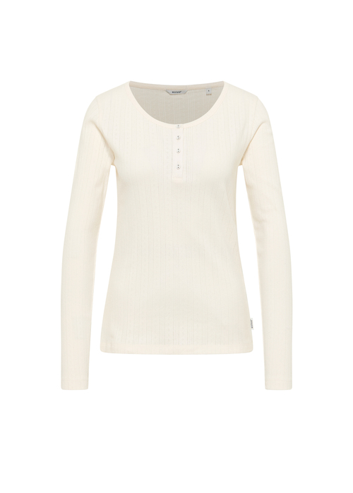 Koszulka Z Dlugim Rekawem Mustang Hope Whisper White - 1016760-2013