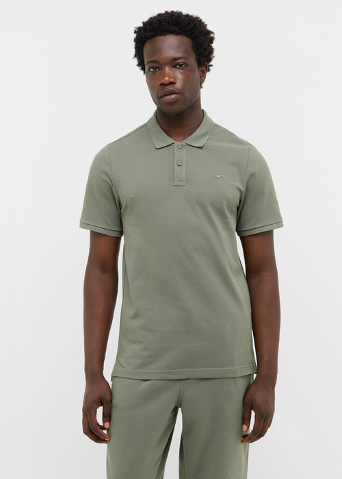 Meska Koszulka Polo Mustang Palco Agave Green - 1016878-6473