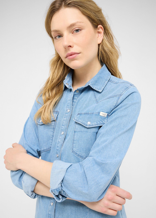 Mustang Cody Denim Shirt - Denim Blue 1016935-5000-400