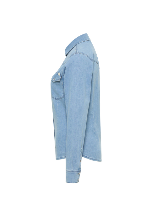 Damska Koszula Dzinsowa Mustang Cody Denim Shirt Denim Blue - 1016935-5000-400