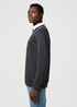 Wrangler Embroidery Crew Faded Black - 112371518 Wrangler Embroidery Crew Faded Black - 112371518