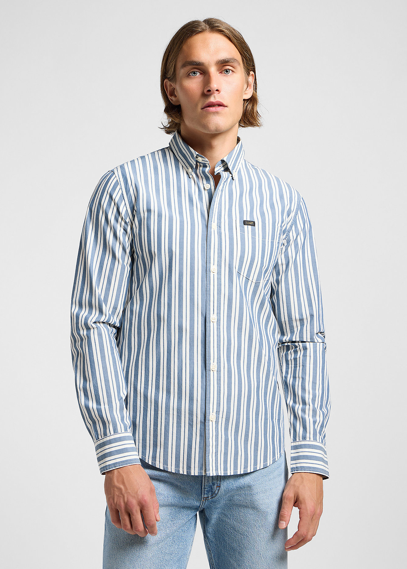 Lee Button Down Orion Stripe - 112363894 Lee Button Down Orion Stripe - 112363894