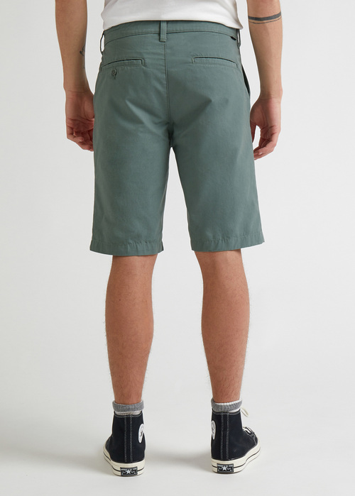 Meskie Szorty Materialowe Lee Regular Chino Short Fort Green - L70THZLL