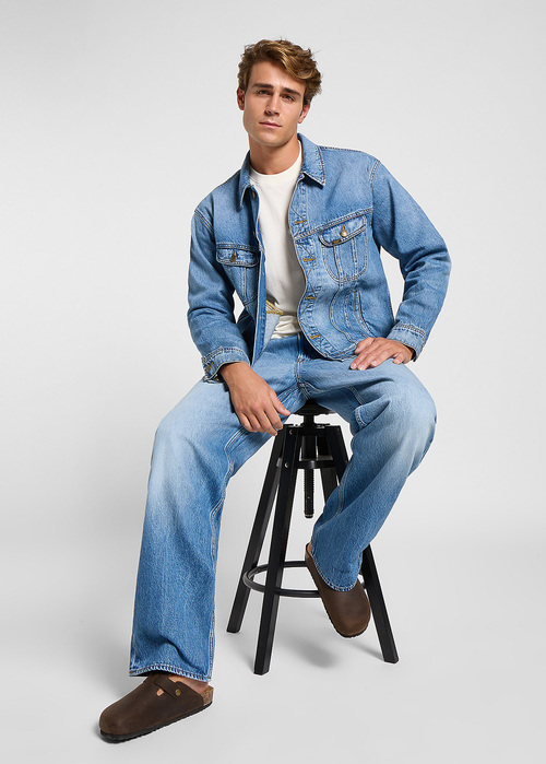 Meskie Spodnie Dzinsowe Lee Asher Moonlight - 112364173