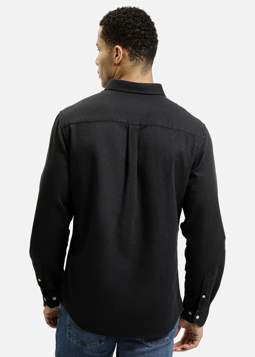 Meska Koszula Materialowe Ciemnoszara Koszula Meska Cross Jeans - 35613-021