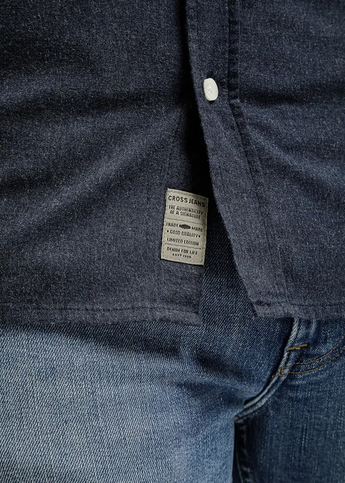 Ciemnogranatowa męska koszula Cross Jeans®