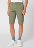 Meskie Szorty Dzinsowe Wrangler Cargo Shorts Dusty Olive - W15DKC275