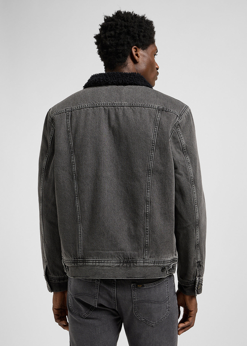 Lee Regular Sherpa Jacket Deep Obsidian - 112370427
