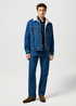 Meska Kurtka Dzinsowa Wrangler Sherpa Classic Jacket Mid Stone - 112371440