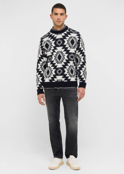 Meski Sweter Mustang Bloomfield Deep Well - 1016852-8475