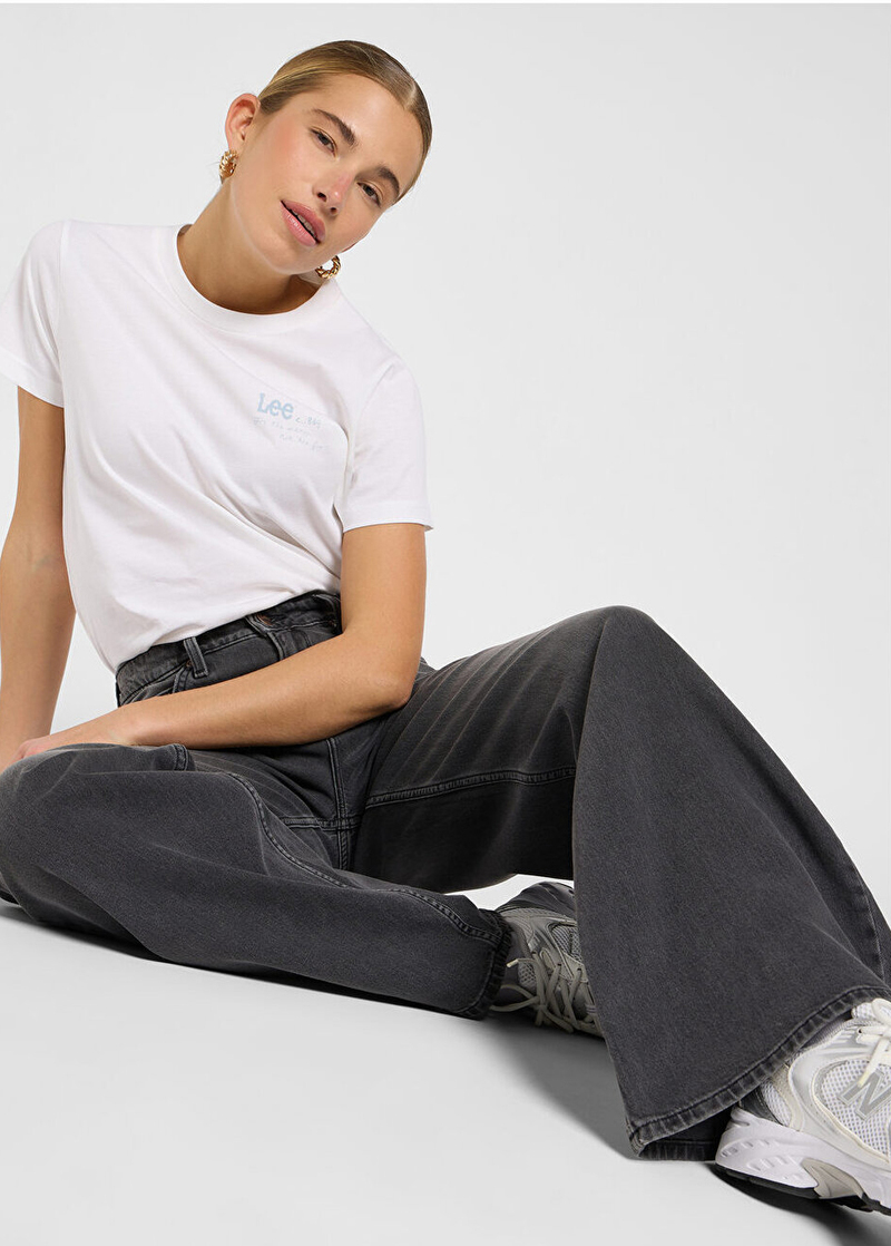 Damskie Spodnie Dzinsowe Lee Stella Jaw Dropper - 112370895