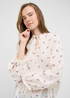 Damska Koszula Materialowa Mustang Bellflower Petit Paisley - 1016730-12765
