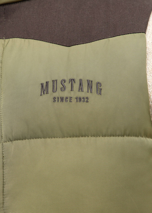 Meski Bezrekawnik Mustang Dublin Ivy Green - 1016901-6421