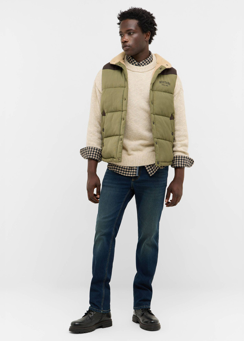 Meski Bezrekawnik Mustang Dublin Ivy Green - 1016901-6421