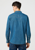 Meska Koszula Dzinsowe Wrangler Western Shirt Olive Breeze - 112371572