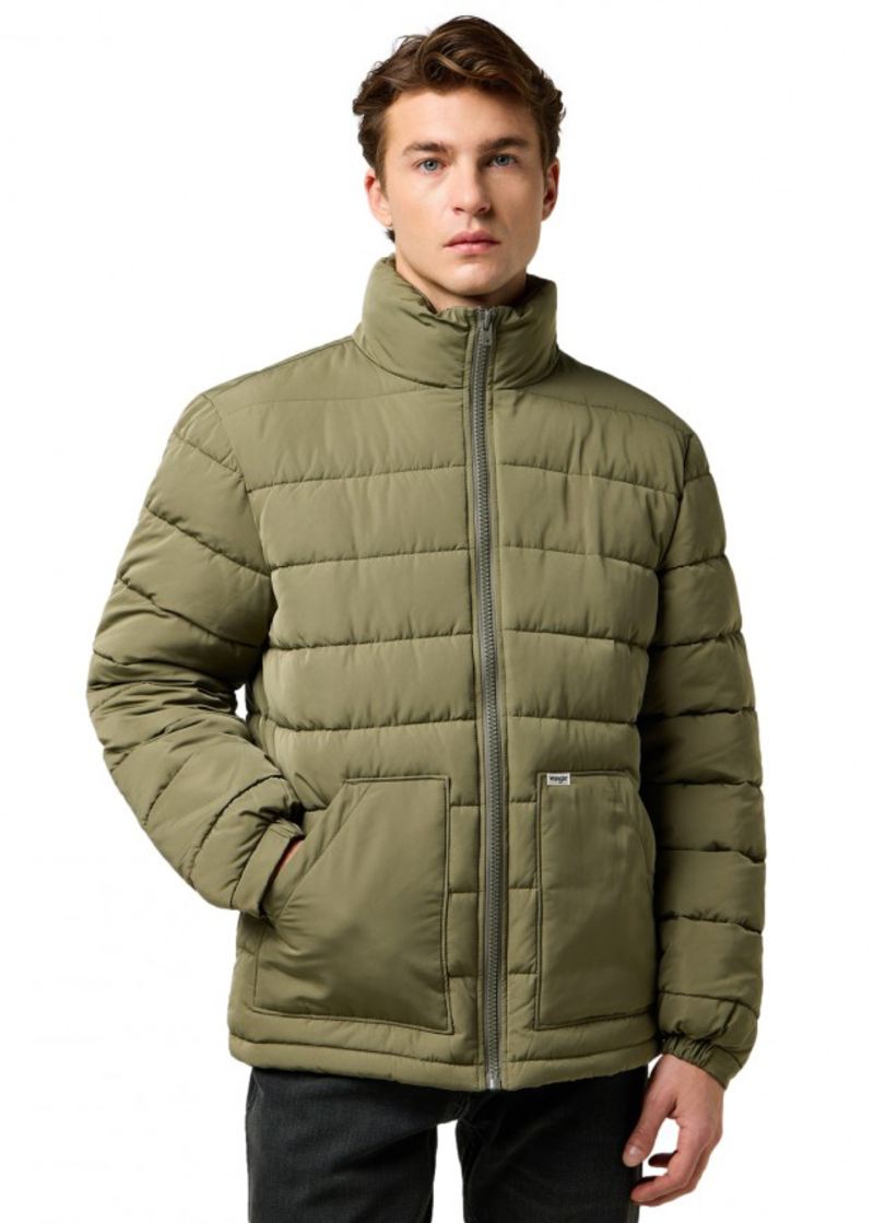 Meska Kurtka Zimowa Wrangler Winter Jacket Dusty Olive - 112371360