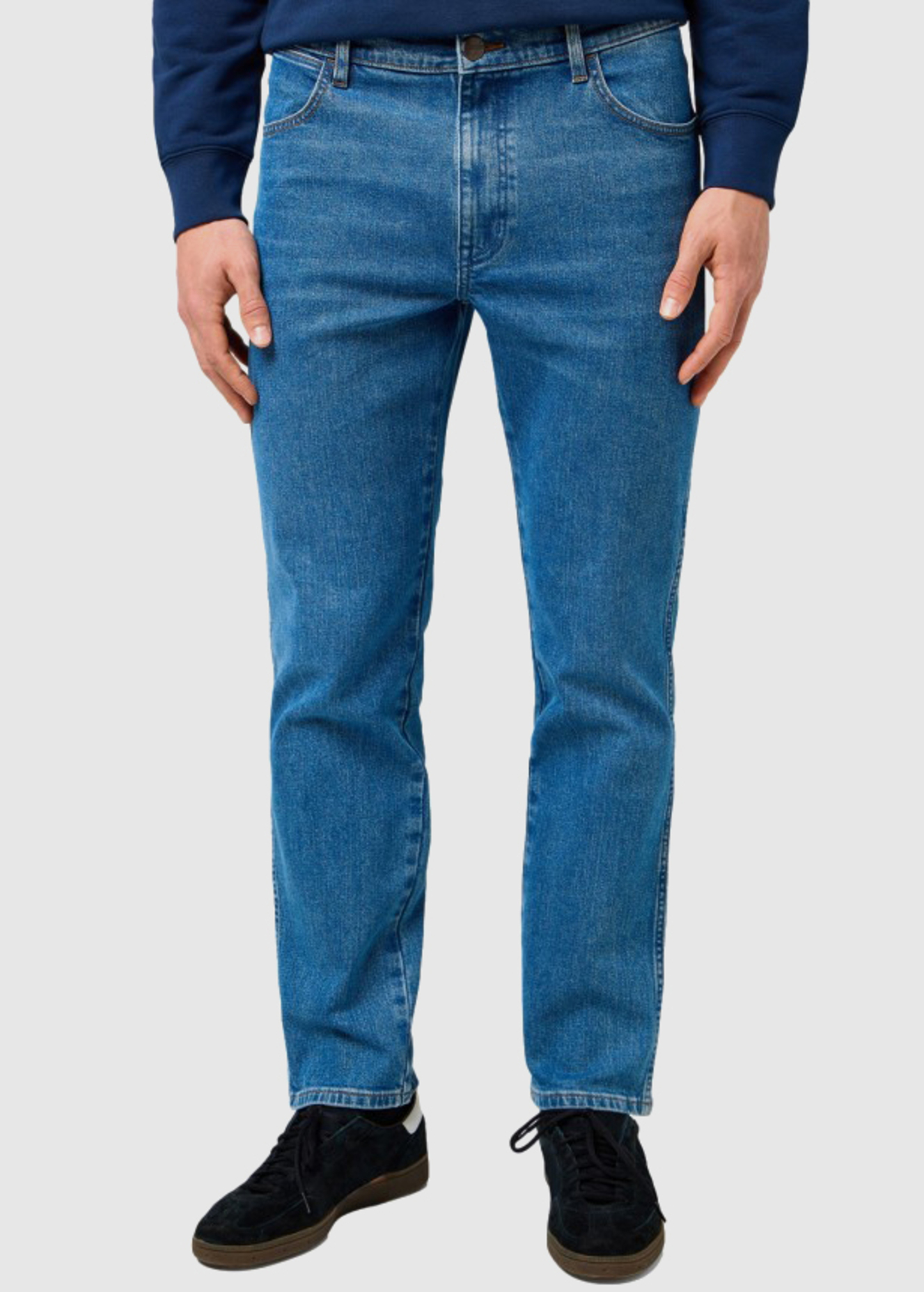 Meskie Spodnie Dzinsowe Wrangler River Granite Boulder - 112373153