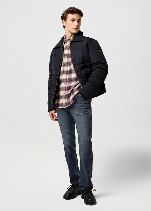 Meskie Spodnie Dzinsowe Wrangler Greensboro Ocean Storm - 112370847