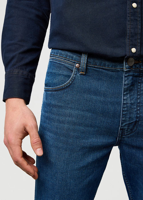 Meskie Spodnie Dzinsowe Wrangler Greensboro Coastal Scout - 112371010