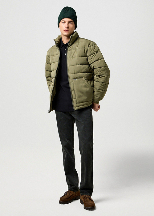 Meska Czapka Zimowa Wrangler Rib Beanie Scarab - 112372397