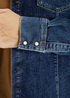 Cross Jeans Denim Shirt Mid Blue 027 - A-535-027